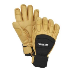 Hestra Vertical Cut Czone Glove -Hestra 30190 vertical cut czone 5 finger black tan copy 26211.1635796563