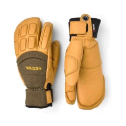 Hestra Vertical Cut Czone 3 Finger Glove -Hestra 30192 vertical cut czone 3 finger olive tan copy 14748.1635799182