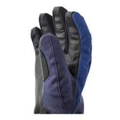 Hestra Women's Powder Gauntlet 5 Finger Glove -Hestra 31650 280 palm detail copy 45430.1651420699