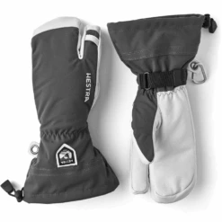 Hestra Army Leather Heli Ski 3-Finger Mittens -Hestra HES30572 350