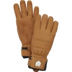 Hestra Alpine Leather Primaloft 5-Finger Gloves -Hestra hestra alpine leather primaloft 5 finger gloves 153