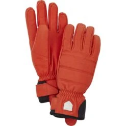 Hestra Alpine Leather Primaloft 5-Finger Gloves -Hestra hestra alpine leather primaloft 5 finger gloves 155