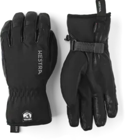 Hestra Army Leather Soft Shell Short Gloves
