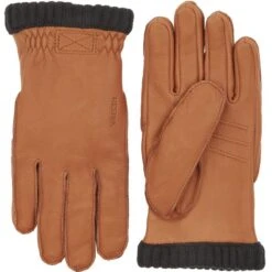 Hestra Deerskin Primaloft Ribbed Gloves -Hestra hestra deerskin primaloft ribbed gloves 154