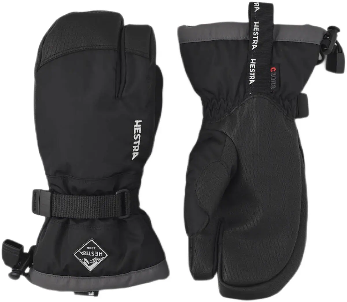 Hestra Gauntlet CZone Jr 3 Finger Gloves 1 Hestra Gauntlet CZone Jr 3 Finger Gloves