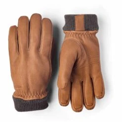 Hestra Mens Tore Deerskin Leather Gloves -Hestra hestra men s tore deerskin leather gloves 7