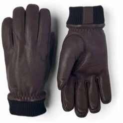 Hestra Mens Tore Deerskin Leather Gloves -Hestra hestra men s tore deerskin leather gloves 9