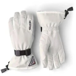 Hestra Unisex Powder Gauntlet 5-Finger Gloves -Hestra hestra unisex powder gauntlet 5 finger gloves 141
